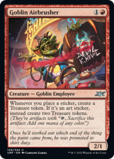 Goblin Airbrusher (foil) | Unfinity