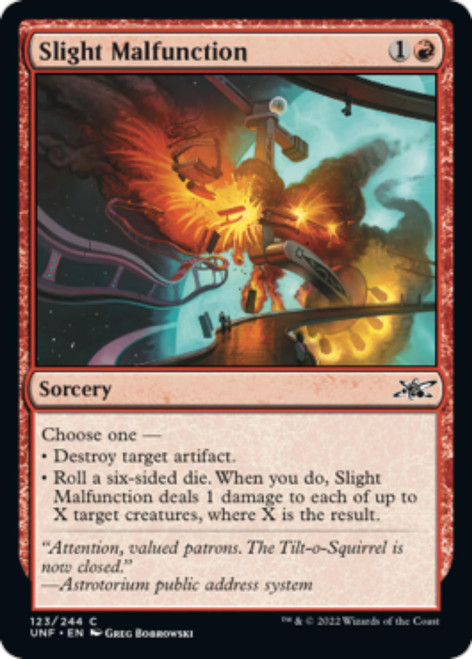 Slight Malfunction (foil)