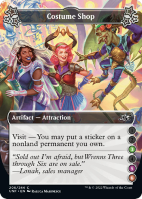 Costume Shop (3/5/6) (foil) | Unfinity