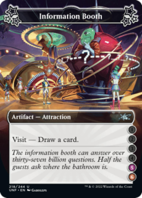 Information Booth (5/6) (foil) | Unfinity