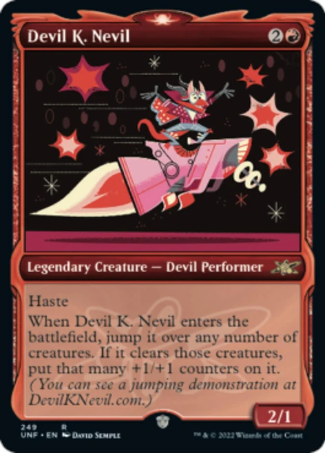 Devil K. Nevil (Showcase Art foil)