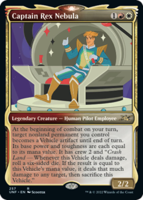 Captain Rex Nebula (Showcase Art foil)