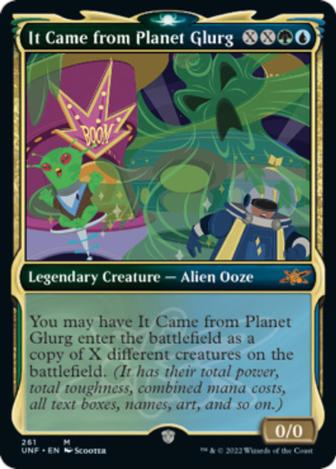 It Came from Planet Glurg (Showcase Art foil) | Unfinity