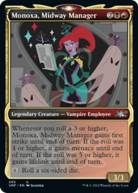 Monoxa, Midway Manager (Showcase Art foil)