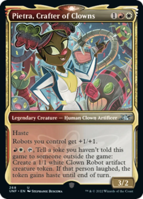Pietra, Crafter of Clowns (Showcase Art foil)