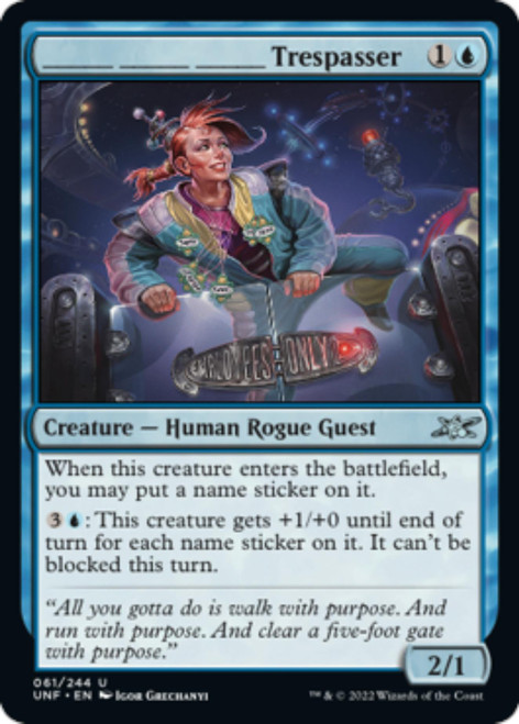 ______ ______ ______ Trespasser (Galaxy foil)