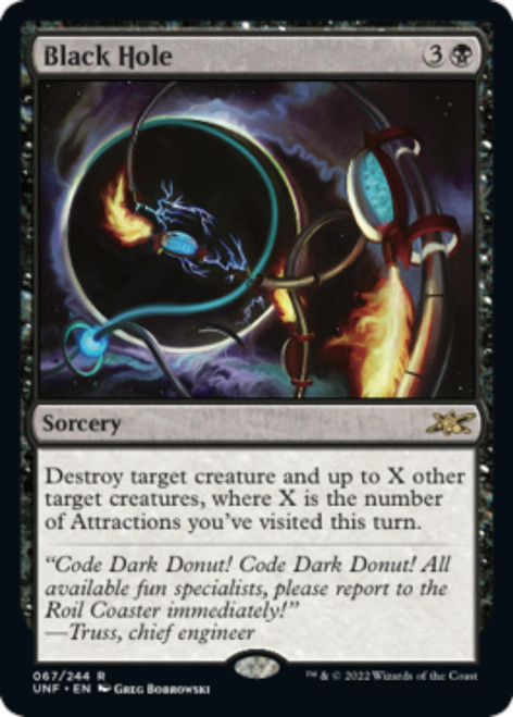 Black Hole (Galaxy foil)