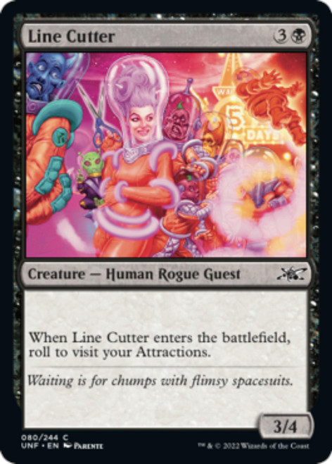 Line Cutter (Galaxy foil)