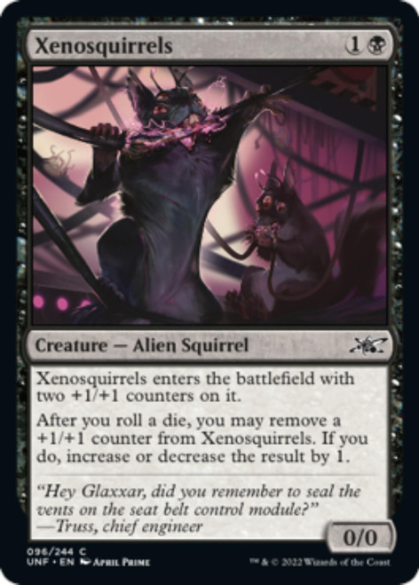 Xenosquirrels (Galaxy foil)