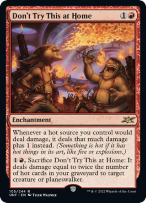 Don't Try This as Home (Galaxy foil)