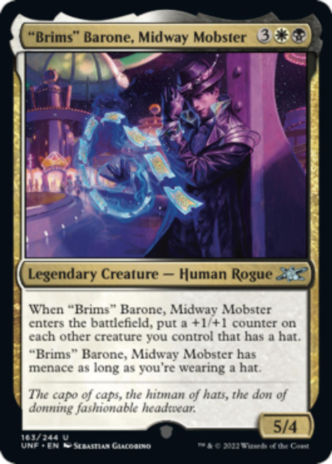 "Brims" Barone, Midway Mobster (Galaxy foil)