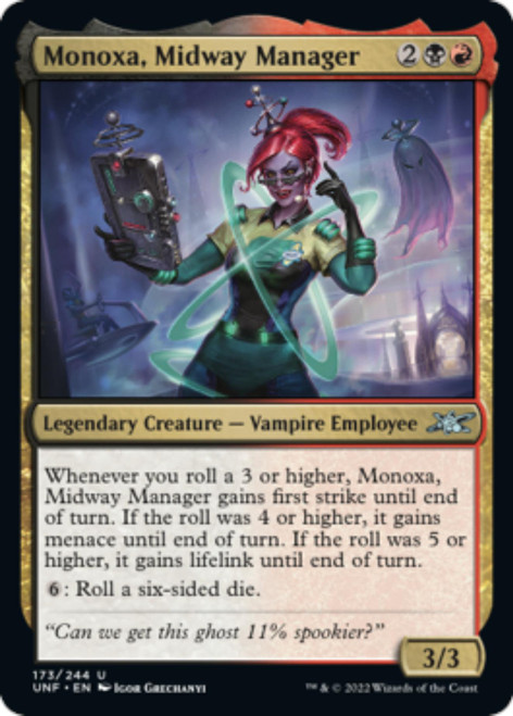 Monoxa, Midway Manager (Galaxy foil) | Unfinity
