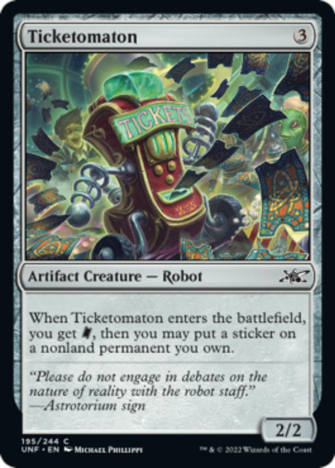 Ticketomaton (Galaxy foil)