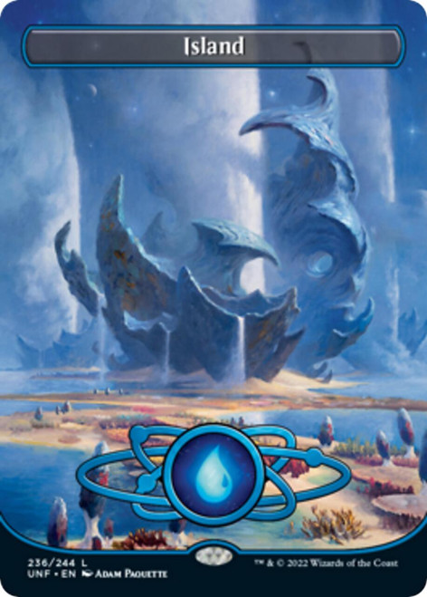 Island #236 (Borderless Galaxy foil)