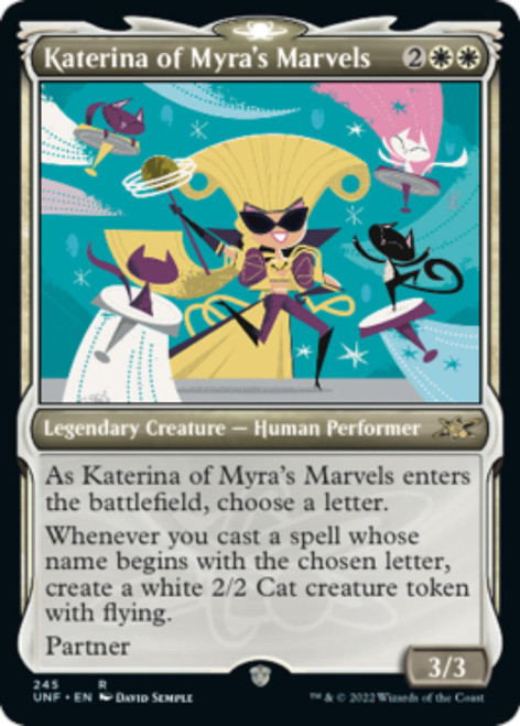 Katerina of Myra's Marvels (Showcase Art Galaxy foil)