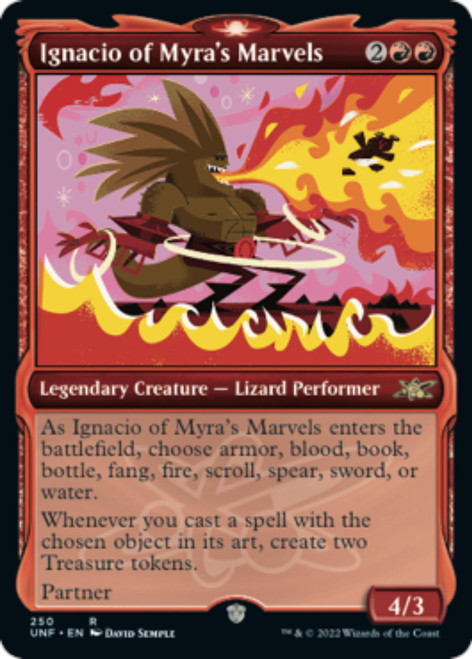 Ignacio of Myra's Marvels (Showcase Art Galaxy foil)