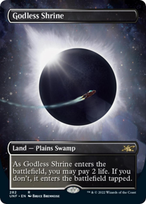 Godless Shrine (Borderless Galaxy foil)