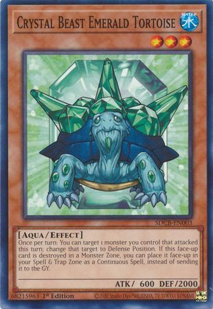 SDCB-EN003 Crystal Beast Emerald Tortoise