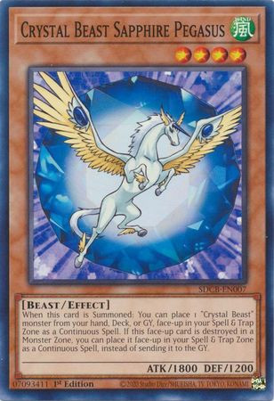SDCB-EN007 Crystal Beast Sapphire Pegasus