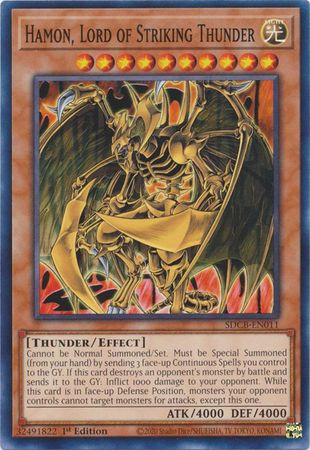 SDCB-EN011 Hamon, Lord of Striking Thunder