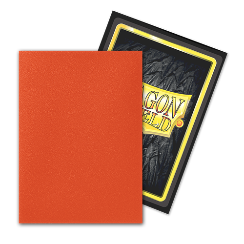 Dragon Shield Dual Matte Sleeves - Ember 'Alaric, Revolution Kindler' (100)