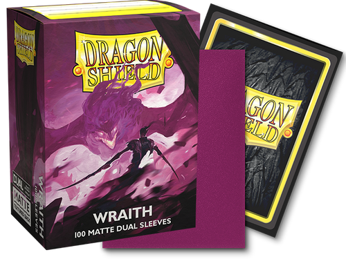 Dragon Shield Dual Matte Sleeves - Wraith 'Alaric, Chaos Wraith' (100)