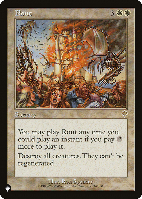 Rout (The List Reprint)