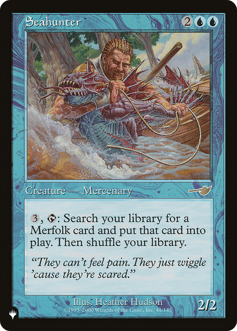 Seahunter (The List Reprint)