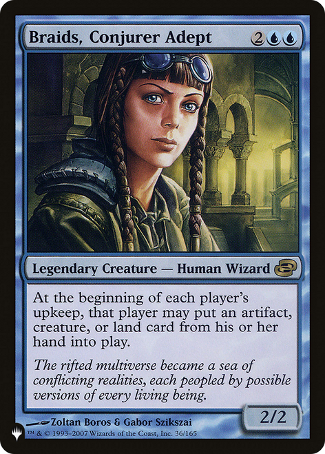 Braids, Conjurer Adept (The List Reprint) | Planar Chaos