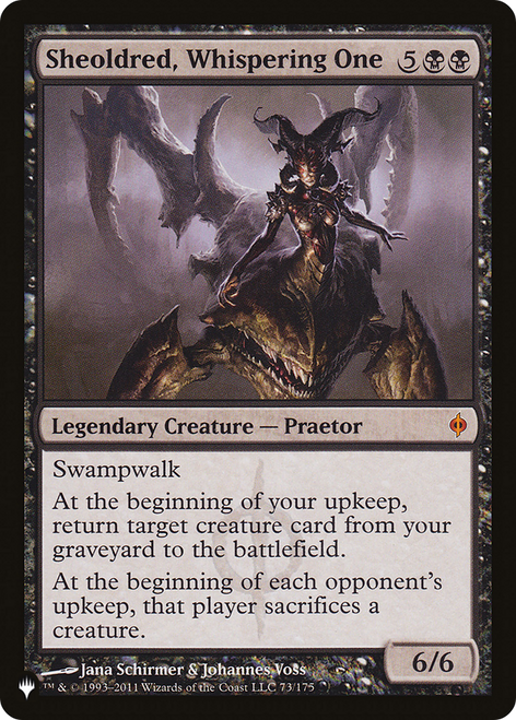 Sheoldred, Whispering One (The List Reprint)