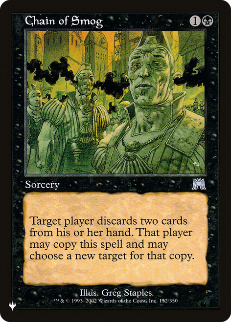 Chain of Smog (The List Reprint)
