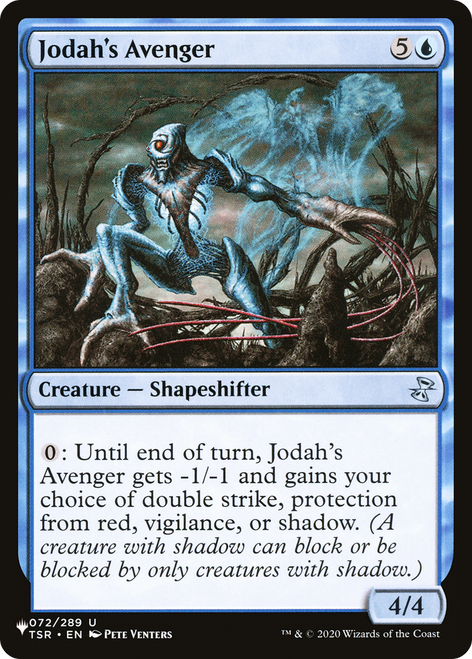 Jodah's Avenger (The List Reprint)