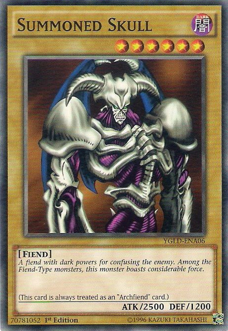 YGLD-ENA06 Summoned Skull