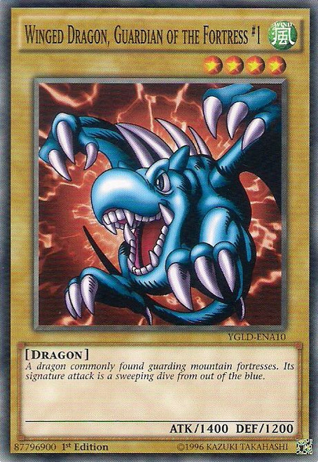 YGLD-ENA10 Winged Dragon, Guardian of the Fortress #1