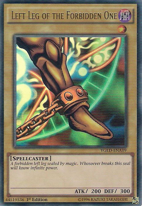 YGLD-ENA19 Left Leg of the Forbidden One