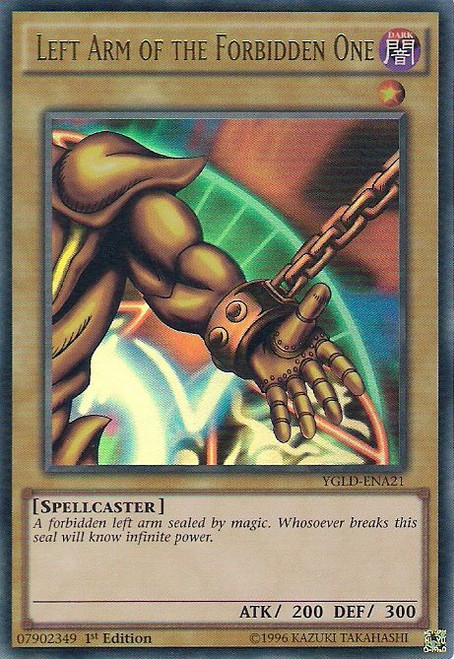 YGLD-ENA21 Left Arm of the Forbidden One