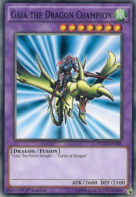 YGLD-ENA41 Gaia the Dragon Champion