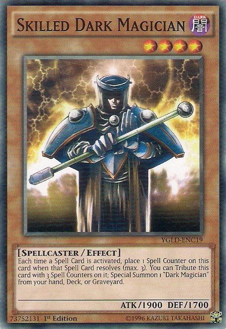 YGLD-ENC19 Skilled Dark Magician