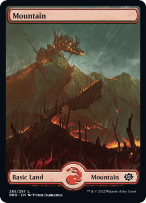 Mountain #285 (Borderless Art)