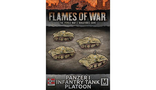 Flames of War - Panzer I Infantry Tank Platoon