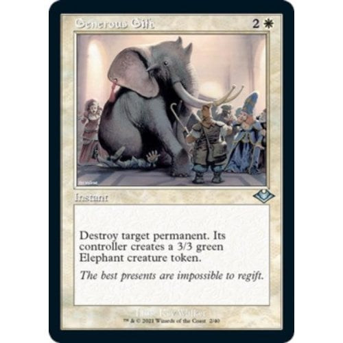 Generous Gift (Retro Frame) (foil)