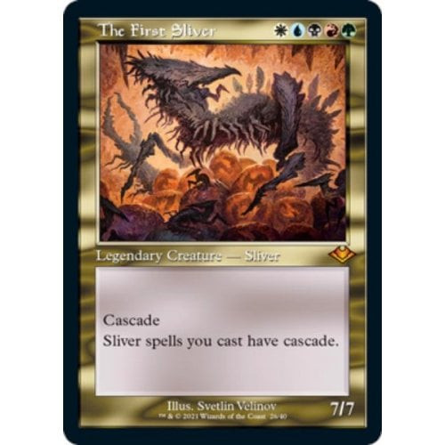The First Sliver (Retro Frame) (foil)