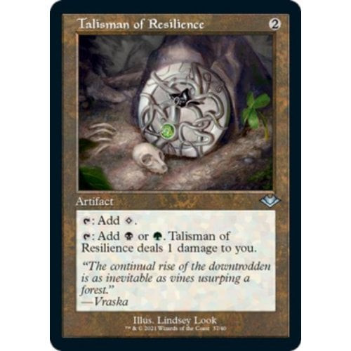 Talisman of Resilience (Retro Frame) (foil)