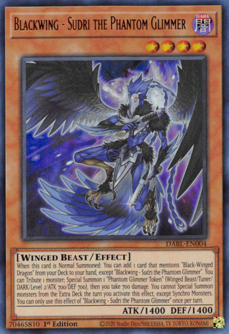 DABL-EN004 Blackwing - Sudri the Phantom Glimmer