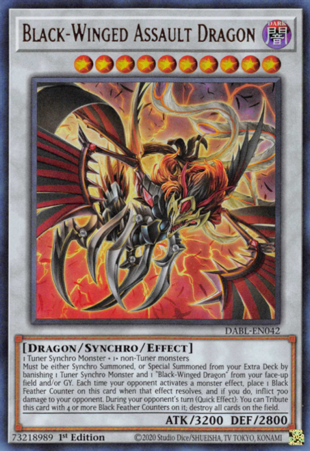 DABL-EN042 Black-Winged Assault Dragon