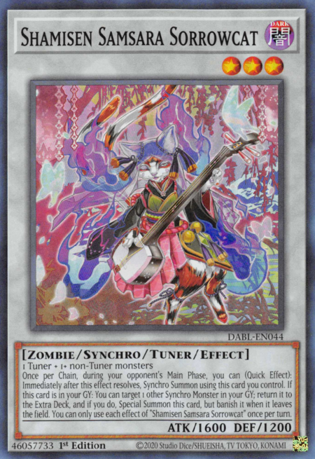 DABL-EN044 Shamisen Samsara Sorrowcat