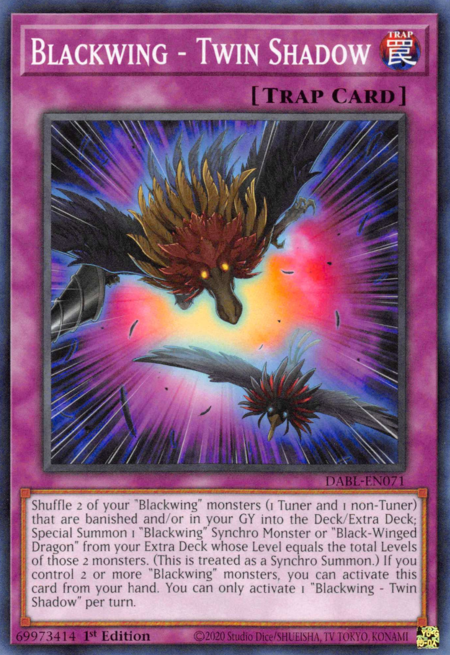 DABL-EN071 Blackwing - Twin Shadow