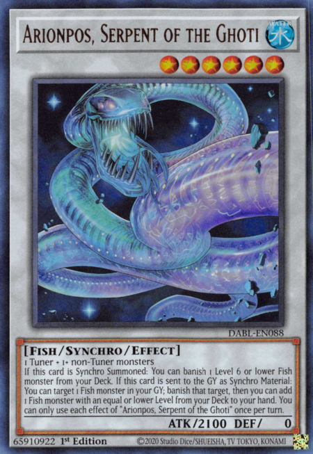 DABL-EN088 Arionpos, Serpent of the Ghoti