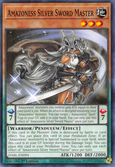 DABL-EN094 Amazoness Silver Sword Master