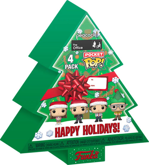 The Office Holiday Pocket POP! 4-Pack